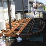 施工中（3） 根太