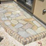 施工後（1） 石張りテラス