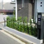 施工後（1） レイランドヒノキ生垣