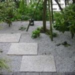 施工後（18） 敷き石のアプローチ