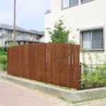施工後（6） ウッドフェンス