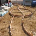 施工中（2） テラス