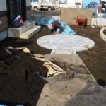 施工中（5） 黒土客土