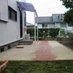 施工後（14） レンガと砂のコントラストが美しいです。