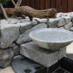 施工後（17） 流木には味があります。