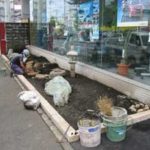 施工中（4） 飛び石