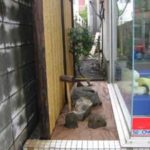 施工中（5） 防草シート