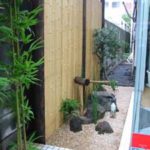 施工後（7） ショールーム脇の坪庭