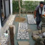 施工中（5） 雨落ち