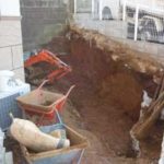 施工中（3） 掘削