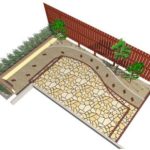 CAD設計立面図(1)