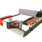 CAD設計立面図(2)