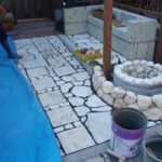 施工中（6） 目地