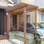 施工後（2） 黒竹でアジアン風に