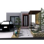 CAD設計立面図(1)