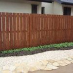 施工後（4） 下草類、ウッドフェンス