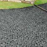 施工後(8) 丸炭の流れ