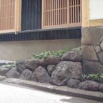 施工後（6） 鳥海石土留め石積み