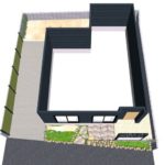 CAD設計立面図(1)