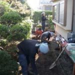 施工中（1） 床堀り