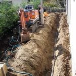 施工中（4） 水道工事