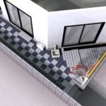 CAD設計立面図（１）