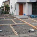 施工中（1） デザイン車庫