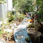 施工中（4） 植栽中