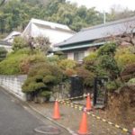 施工中（1） 既存車庫解体