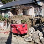 施工中（2） 既存アプローチ解体