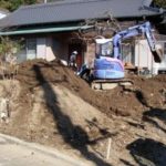 施工中（3） 既存もみじ移植