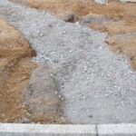 施工中（4） アプローチ基礎