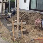 施工中（1） 土留め施工中