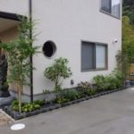 施工後（1） 古瓦でアクセント