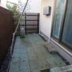 施工後(16) 大谷石 テラス