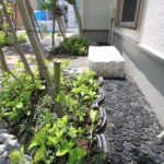 施工後(37) 菊炭雨落ち