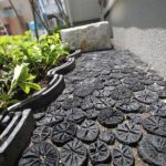 施工後(38) 菊炭雨落ち