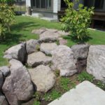 施工後(5) 石の階段