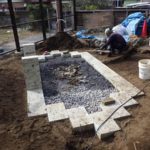 施工中（15） テラス