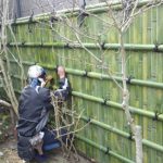 施工中（7） 最後に丁寧に掃除します