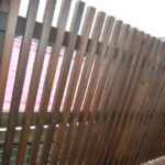 施工後（2）ウッドフェンス
