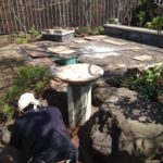 施工中(18)植栽仕上げ