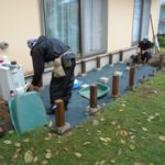 施工中（4）根太組み