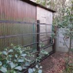 施工中（4）同縁取り付け