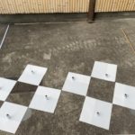 施工中(1)作業場にて実測を確認