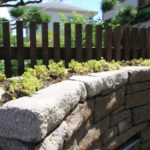 施工後(2) 上は植物を植えてアクセントに