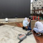 施工中(28)テスラ電源設置