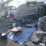 施工前（5）置き場での石加工