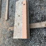 施工中（18）大谷石立水栓　下ごしらえ