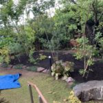 施工中（13）植栽